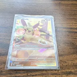 Pokemon Plusle 193/182 SV04 Paradox Rift Illustration Rare Holo 70 HP Eng 2023 - Image 2