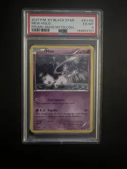 Pokemon TCG 2017 Mew XY Black Star Promo Holo #XY192 PSA 6 - Image 1