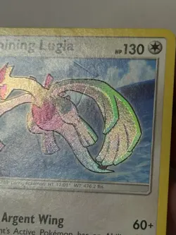 Pokemon Shining Lugia SM82 Shining Legends Promo Holo Basic Card - LP/MP - Image 5