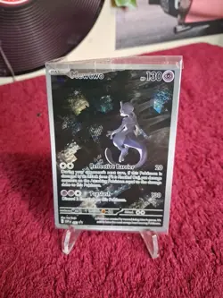 Pokemon Mewtwo TCG SVP 052 Scarlet Violet 151 Factory Sealed Promo Card - Image 1