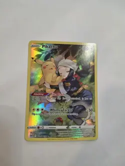 Pikachu Ultra Rare Trainer Gallery TG05/TG30 2022 Pokemon Lost Origin- NM - Image 4