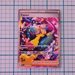 Pokemon TCG Canari 291/217 Full Art Holo - Image 1