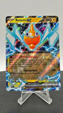 Pokemon TCG Rotom ex 029/094 Phantasmal Flames Double Rare NM English - Image 1
