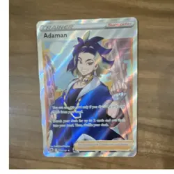 Pokemon TCG Adaman Ultra Rare Full Art Holo Swsh10 Astral Radiance 181/189 - Image 1