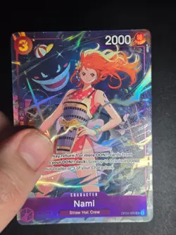 Nami OP09-070 Promo GENGAR NAMI NM One Piece TCG English - Image 2