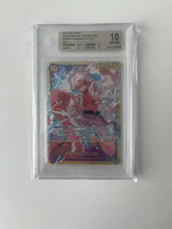 Monkey D Luffy OP05-119 SEC bgs 10 One Piece Card Game Awakening Of The New Era - Image 1
