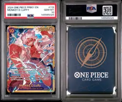 One Piece Monkey D. Luffy PRB01 SEC OP05-119 PSA 10 - Image 3