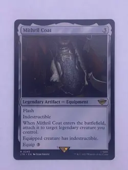 MTG Mithril Coat Lord of the Rings: Tales of Middle-Earth Regular - Image 1