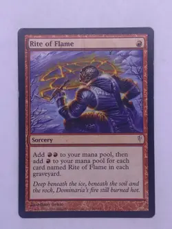 MTG Rite of Flame Coldsnap Regular - Image 1