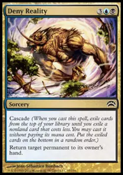 Deny Reality - Medium Play MTG Planechase 2012 - Image 1