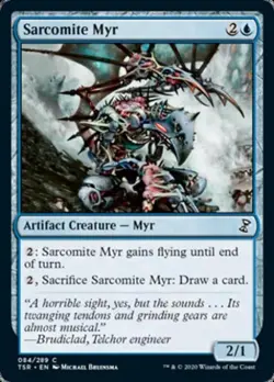 Sarcomite Myr - Near Mint MTG Time Spiral Remastered - Image 1