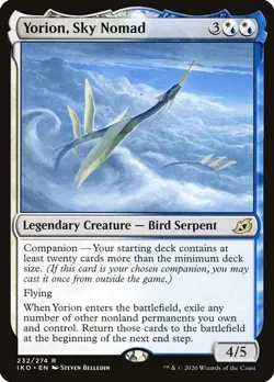 MTG - Yorion, Sky Nomad - Ikoria: Lair of Behemoths- X1 - (LP) - - Image 1