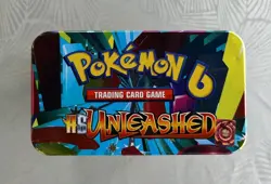 Pokemon TCG 6 Heartgold Soulsilver EMPTY Collectors Tin Only Official Nintendo - Image 5