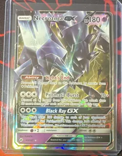 Pokemon TCG Necrozma GX 63/147 Sm-Burning Shadows Ultra Rare Holo 180 HP Basic - Image 1