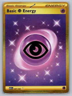 Basic Psychic Energy 207/165 Hyper Rare 151 Pokemon Near Mint - Image 1