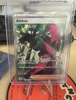 Atticus 133/131 Ultra Rare Prismatic Evolutions Pokemon TCG - Image 1
