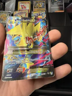 Pokemon M Manectric EX 024A/119 Alternate Art Promo Holo Mega 210 HP Turbo Bolt - Image 4