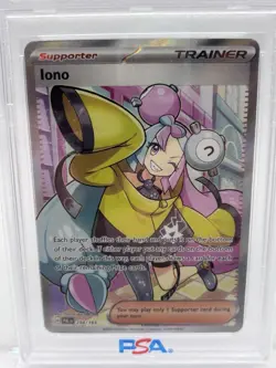 2023 POKEMON PAL EN-PALDEA EVOLVED ULTRA RARE #254 IONO PSA 9 - Image 2