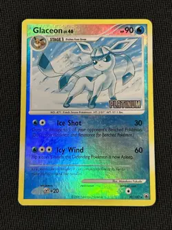 Pokemon Glaceon Majestic Dawn Reverse Holo Rare 20/100 English - Image 1