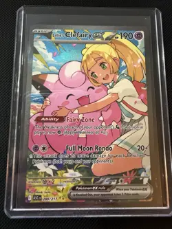 Lillie’s Clefairy ex 280/217 SIR Pokemon ME03: Ascended Heroes - Image 1