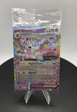 Sylveon ex - (Prismatic Evolutions Stamp) 041/131 Promo Sealed Pokemon TCG - Image 2
