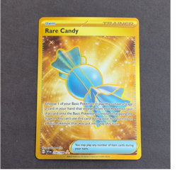 Pokemon Rare Candy Gold Secret Rare Foil 256/198 SV01 Scarlet & Violet Base Set - Image 1