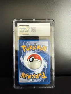 2000 Pokemon Neo Genesis Lugia 9/111 Holo CGC 8 ERROR & HOLO SWIRL - Image 2