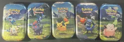 Pokemon TCG - Ascended Heroes Mini Tin Art Set Factory Sealed/New (Lot of 5)🔥 - Image 2