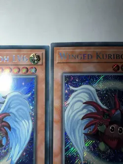 Yu-Gi-Oh Winged Kuriboh LV6 BLTR-EN001 Secret Rare 1st Edition - Image 4