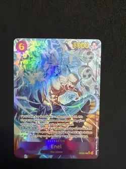 One Piece TCG Enel SEC Alt Art OP15-118 (English) Adventure Kami's Island - Image 2
