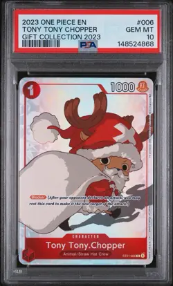 2023 ONE PIECE GIFT COLL 2023 #006 TONY TONY CHOPPER PSA 10 - Image 1