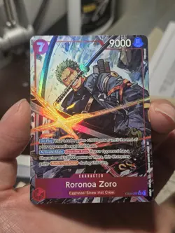 One Piece Roronoa Zoro EB04-007 Alt Art - Adventure on Kami's Island OP15-EB04 - Image 1