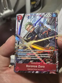 One Piece Roronoa Zoro EB04-007 Alt Art - Adventure on Kami's Island OP15-EB04 - Image 3