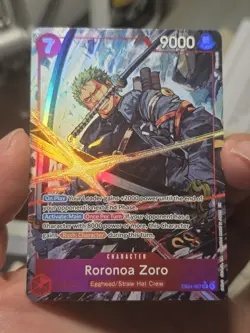 One Piece Roronoa Zoro EB04-007 Alt Art - Adventure on Kami's Island OP15-EB04 - Image 4