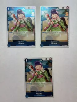 3x One Piece Otama OP13-043 R Playset OP-13 English Carrying On His Will NM - Image 1