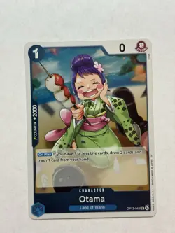 3x One Piece Otama OP13-043 R Playset OP-13 English Carrying On His Will NM - Image 4