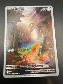 Pokemon Card Meltan 179/162 Temporal Forces Illustration Rare - Image 1