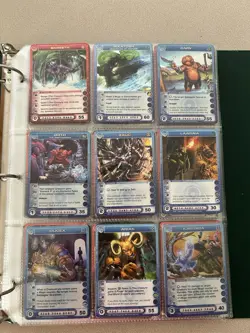 Chaotic TCG Binder Over 200 Cards Ranging From Nm-heavy Play Common-rare - Image 1