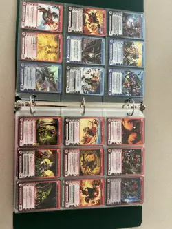 Chaotic TCG Binder Over 200 Cards Ranging From Nm-heavy Play Common-rare - Image 2