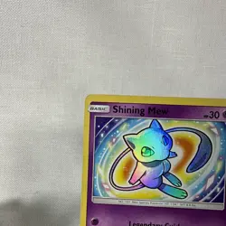 Shining Mew 40/73 Shining Legends Holo Rare Pokemon Card - Image 3