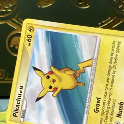 Pokemon Pikachu TCG Pop Series 9 Card 15/17 2009 NM / M - Image 3