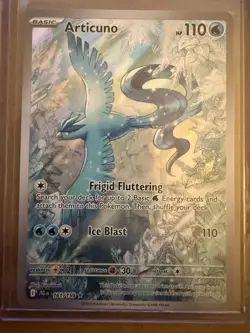 Pokemon Articuno 161/159 Sv09: Journey Together Full Art Holo Rare 110HP Card - Image 1