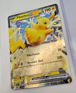 Pikachu ex 063/093 Paldea Evolved Pokemon Card Combined P&P - Image 1