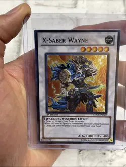 Yu-Gi-Oh! 1st Edition X-Saber Wayne #5DS3-EN042 Holo NM Yugioh Card Rare - Image 2