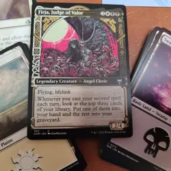 Commander Magic Deck 100 Cards = ***Firja, Judge of Valor BLACK & WHITE ANGELS** - Image 1