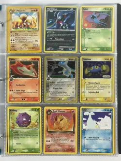 Pokemon Card Collection VTG Binder Holo Rare E-Reader WoTC Delta Latios Latias - Image 1