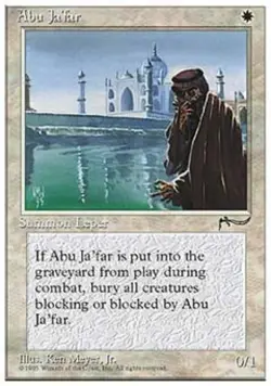 Abu Ja'far - Light Play MTG Chronicles - Image 1