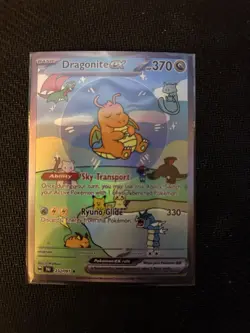 Pokemon Dragonite EX. FAN ART Pokemon Card. Bubble Dragonite. US SELLER. - Image 1