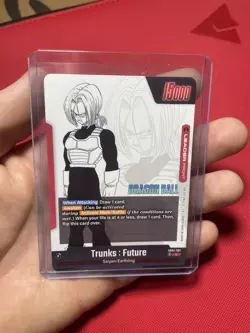 Bandai Dragon Ball Super Card Game Trunks: Future Awaken Leader SD02-001 Foil - Image 2
