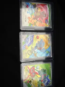 Pokemon TCG Charmander Squirtle Bulbasaur Holo Lot - 3 Cards English - Image 1